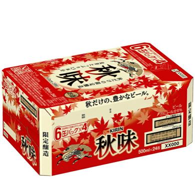 秋味缶ビール 500ml×24 日本產/麒麟进口秋啤500m...