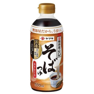 ヤマキ ストレートそばつゆ 500ml