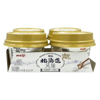 明治北海道風味ヨーグルト100g*4