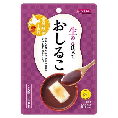 谷尾食糧工業 さくらあん 生あん仕立ておしるこ 140g