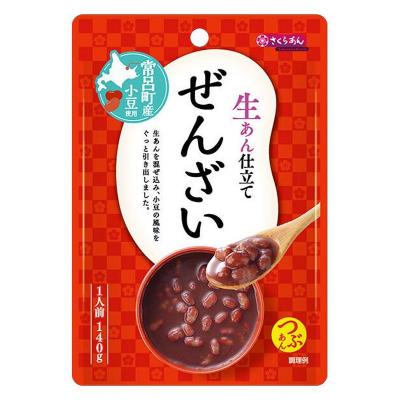 谷尾食糧工業 さくらあん 生あん仕立てぜんざい 140g