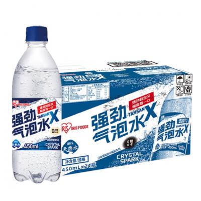 アイリス 強炭酸 TANSAN X 450ml×24（1ケー...
