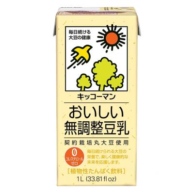 キッコーマン 無調整豆乳 1L