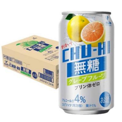 神戸居留地 無糖チューハイ グレープフルーツ340ml缶×2...