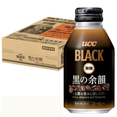 UCC ブラック 無糖 黒の余韻 UCC 275g 缶 24本 1ケース
