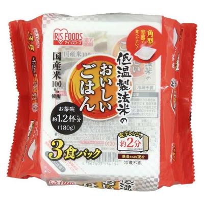 アイリス 低温製法米 おいしいごはん 180ｇ×3食入