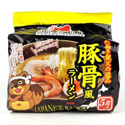 山本製粉 たぬき親父の逸品豚骨風ラーメン 5P