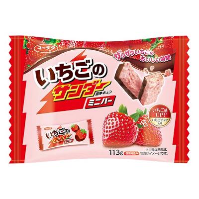 有楽製菓 いちごのサンダー ミニバー 113g